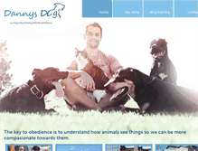 Tablet Screenshot of dannysdogs.com